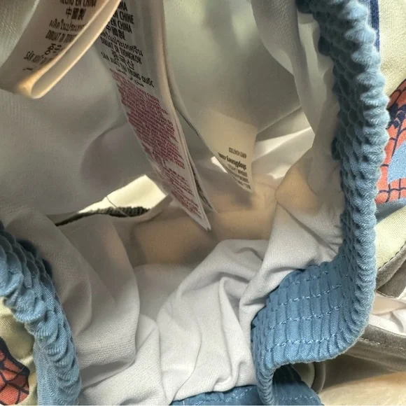 Disney Spider-Man Swimsuit 2 Pc Blue & White Size 6 - Picture 13 of 16